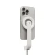 Spigen S571W MagSafe Bluetooth pašbilžu nūja ar statīvu, bēša