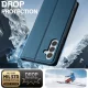 Samsung Galaxy A35 ( SM-A356E/DS ) LC.IMEEKE PU Leather Wallet Protective Book Case Cover, Blue | Чехол для...