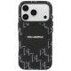 MagSafe Vāciņš Karl Lagerfeld iPhone 17 Pro Max Melns | Phone Case Cover