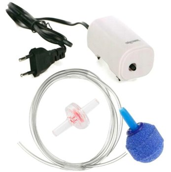 Ye-911 Aquarium Air Pump Kit 180L/h, white