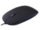 USB optiskā SLIM pele 1200 DPI, melna