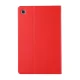 Lenovo Tab M10 HD Gen 2 10.1\" (TB-X306) TPU + PU Leather Protection Case Cover, Red | Vāks Apvalks Pārvalks...