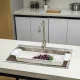 Vannas istabas plaukts ar regulējamu garumu, vannas paliktnis, Balts | Bathroom Bath Bridge Shelf