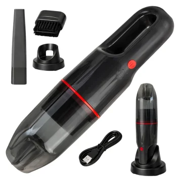Беспроводной ручной автопылесос, аккумуляторный, 4–6 кПа, USB-C,...