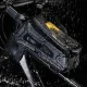 Велосумка Tech-Protect V2 с отделением для телефона 1.2l, черная