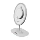 Humanas HS-ML03 Makeup Kosmētisks Spogulis ar LED Apgaismojumu un 5x Palielinājumu, Balts | Superstar Magnifying...