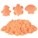 Кинетический песок 1 кг в пакете, Oранжевый | Kinetic Sand