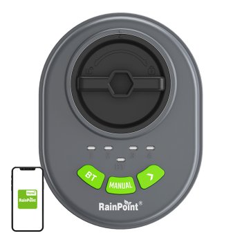 4-зонный контроллер полива RainPoint HIC406B Bluetooth