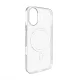 Чехол Puro 03 Mag для iPhone 16 Plus с MagSafe, прозрачный