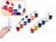 Children pottery creative set with clay and paints, 600g