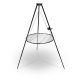 Berdsen BD-884 ugunskura grils ar trijkāji, 80 cm, melns