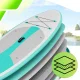 AquaPaddle Cruise SUP dēlis, 335x84x15 cm, 180 kg, Balts/Zaļš