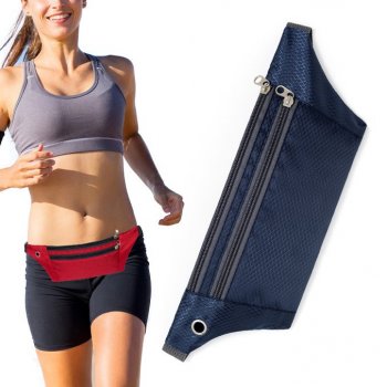 Ultimate Skriešanas Vingrošanas Jostas Soma, Zila | Outdoor Travel Running Belt Zipper Waist Crossbody Bag for Phone...