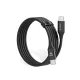Кабель Orico CDX USB-C - USB-C 100W 5A Power Delivery 1м, черный