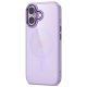 Tech-Protect MagMat MagSafe vāciņš iPhone 17 – caurspīdīgi violets | Phone Case Cover