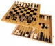 Набор для игры в шахматы, шашки и нарды | Chess Checkers and Backgammon Game Set