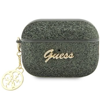 Чехол Guess для AirPods Pro 2 GUAP2GLGSHA Khaki Glitter Flake