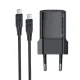 Сетевое зарядное устройство Acefast A118 GaN 30W USB-C с кабелем 1.2 м, черное