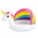 Надувной детский бассейн Intex Unicorn с навесом, 127x102x69 см