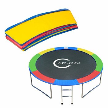 Spring Guard Protector Safety Mat Collar for Trampoline, 312 cm 10ft, Multicolor