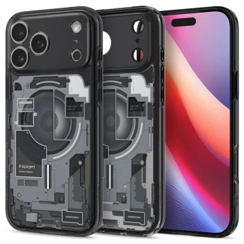 Чехол Spigen для iPhone 17 Pro Ultra Hybrid Mag Zero One, черный