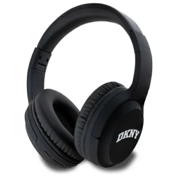 DKNY Bluetooth bezvadu austiņas Arch Logo, melnas