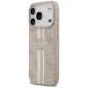 Guess 4G Printed Stripes MagSafe vāciņš iPhone 17 Pro, rozā