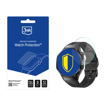 Гибридное стекло 3mk Watch Protection для Huawei Watch GT 7 46 мм, 3 шт.