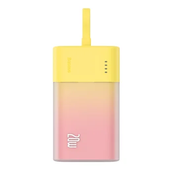 Baseus Popsicle 5200mAh 20W внешний аккумулятор с встроенным Lightning-кабелем (+...