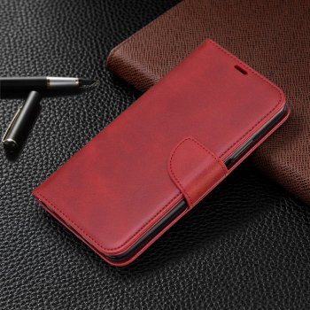 Huawei Honor 9X (STK-LX1) / 9X Pro (HLK-L42) PU Leather Wallet Stand Case Cover, Red | Telefona Maciņš Vāciņš...