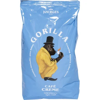 Kafijas pupiņas Joerges Gorilla Cafè Creme blue, 1 kg