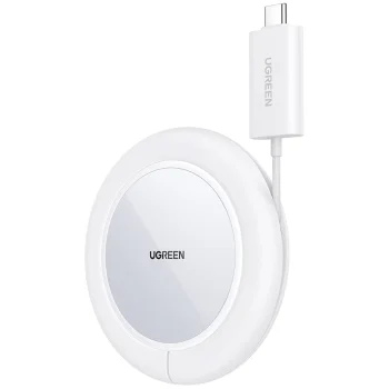 Беспроводное зарядное устройство Ugreen CD245 15W Белое