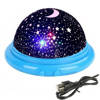 LED Star Projector Night Light for Kids Bedroom