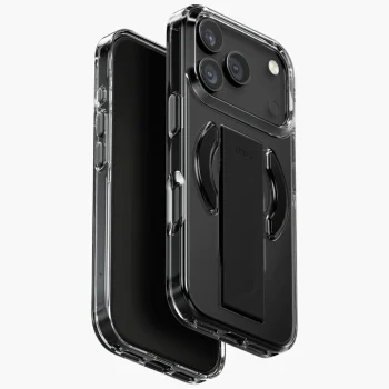 Uniq iPhone 17 Pro vāciņš Heldro Air Magclick Charging, melns