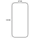 Etteri 9D aizsargstikls Apple iPhone 14 Pro 6.1\"