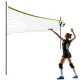 Neo-Sport volejbola un badmintona tīkls ar statīvu, 570 cm