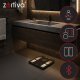 Zortiva 26893 Smart Body Fat Scale with Body Composition Analyzer, BMI, App, Black