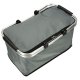 Foldable Thermal Picnic Basket, 25L, Grey