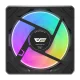 Вентилятор для компьютера Darkflash Gauss G24 120 мм ARGB PWM, черный