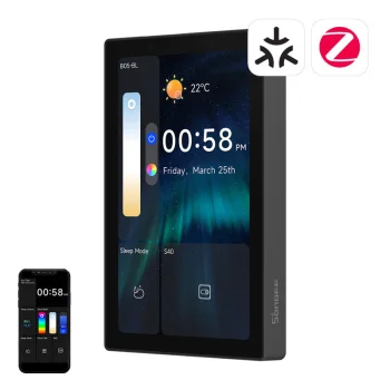 SONOFF NSPanel Pro 120 viedais vadības panelis Matter Zigbee Wi-Fi, melns