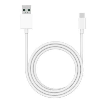 USB-кабель OPPO DL129, USB-A - USB-C, 8 A, 1 м, белый