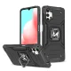 Wozinsky Ring Armor vāciņš Samsung Galaxy A32 5G ar gredzenveida statīvu, melns
