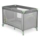 Ricokids RK-240 Travel Cot with Mattress and Bag, 125x65x78 cm, Grey/Mint