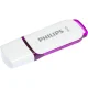 USB zibatmiņa Philips Snow Edition 64 GB USB 2.0, 2 gab., balta/violeta