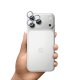 3mk HARDY Lens Protection Pro objektīva stikls iPhone 17 / Max - sudraba | Glass Silver