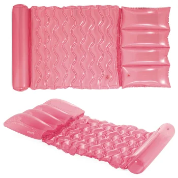 Piepūšamais ūdens matracis Intex 58725 173 x 89 cm, rozā