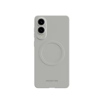 AmazingThing Samsung Galaxy S25 Edge vāciņš Minimal Air Case, pelēks