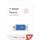 USB-флеш-накопитель Verbatim Plectra 30232 64GB USB-C синий