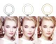 Pastāvīgās dienas gaismas komplekts ar statīvu + LED 60W | Tripod Mount + LED Ring Photo Video Light