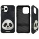 Чехол Nimmy Big Eyed Pet 2.0 Panda для iPhone 15 Pro, черный